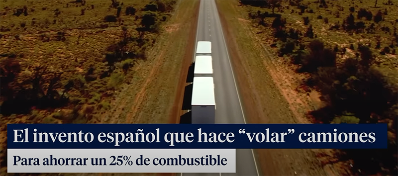 ahorro combustible,camiones,transporte,video transporte